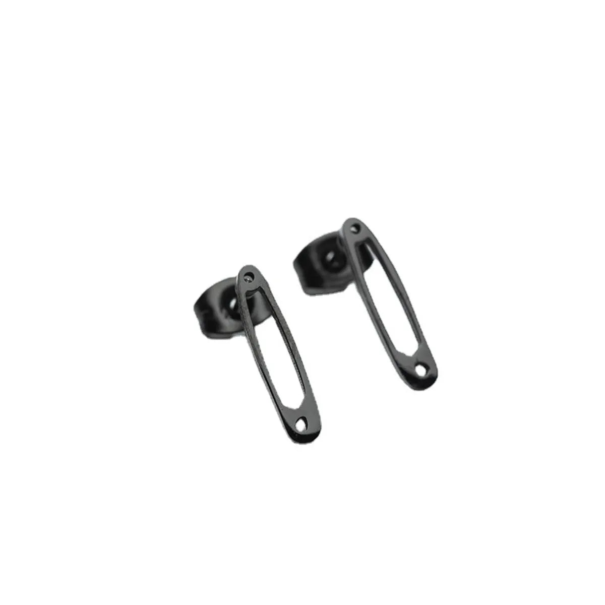 Simple Style Pin Stainless Steel Ear Studs Plating No Inlaid Stainless Steel Earrings