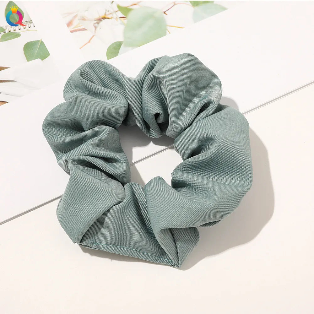 Simple Style Plaid Fruit Flower Cloth Hair Tie 1 Piece