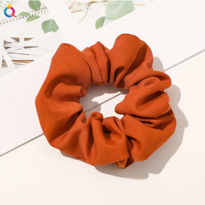 Simple Style Plaid Fruit Flower Cloth Hair Tie 1 Piece