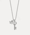 Simple Style Planet Key Alloy Women'S Pendant Necklace