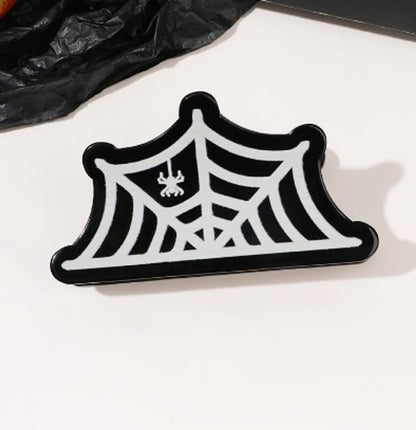 Simple Style Pumpkin Bat Butterfly Plastic Resin Hair Claws