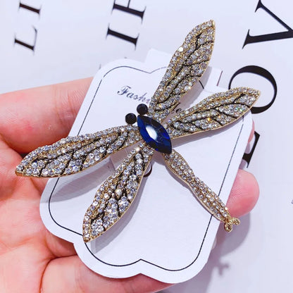 Simple Style Rabbit Swan Butterfly Alloy Plating Hollow Out Inlay Rhinestones Women'S Brooches