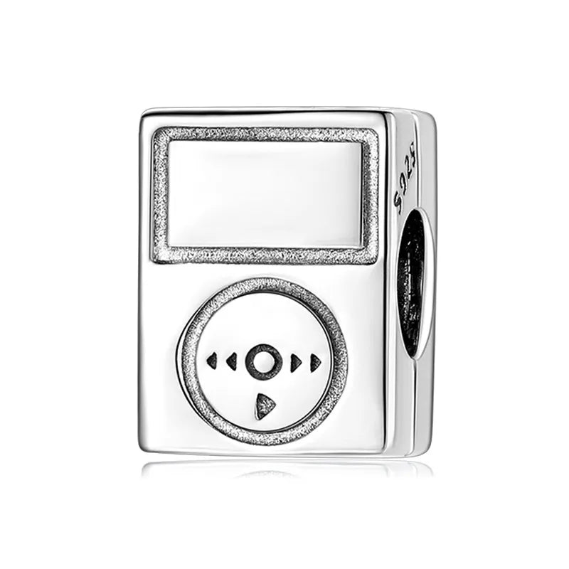 Simple Style Radio Camera Notes Sterling Silver Jewelry Accessories