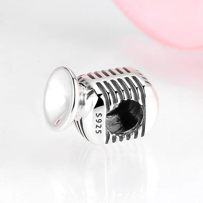 Simple Style Radio Camera Notes Sterling Silver Jewelry Accessories