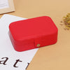 Simple Style Rectangle Pu Leather Flannel Layered Jewelry Boxes 1 Piece