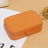 Simple Style Rectangle Pu Leather Flannel Layered Jewelry Boxes 1 Piece