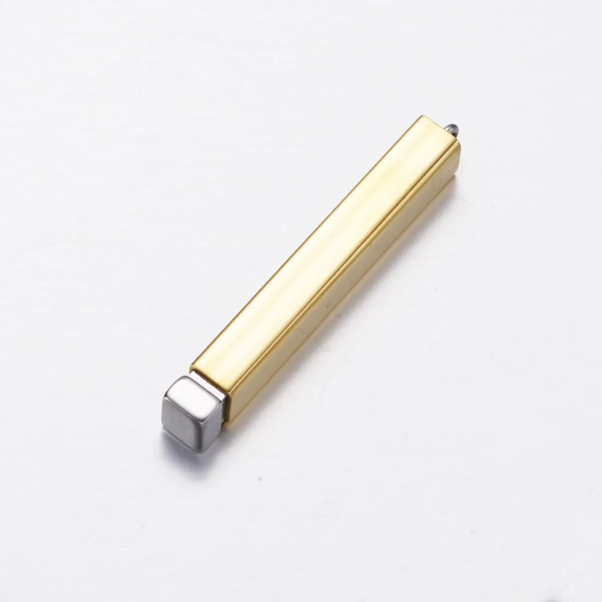 Simple Style Rectangle Stainless Steel Plating Charms