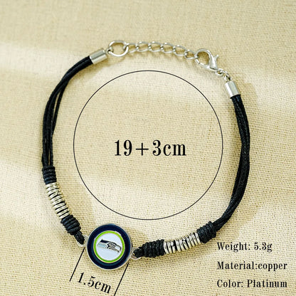 Simple Style Round Copper Plating Braid Platinum Plated Unisex Bracelets