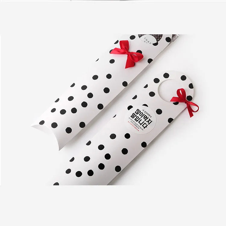 Simple Style Round Dots Stripe Water Droplets Party Gift Wrapping Supplies