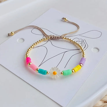 Simple Style Round Soft Clay Wholesale Bracelets