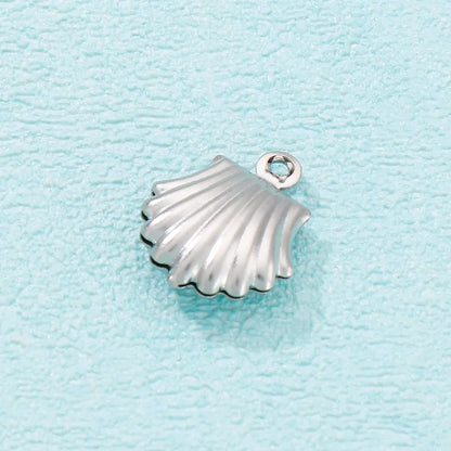 Simple Style Shell Stainless Steel Jewelry Accessories