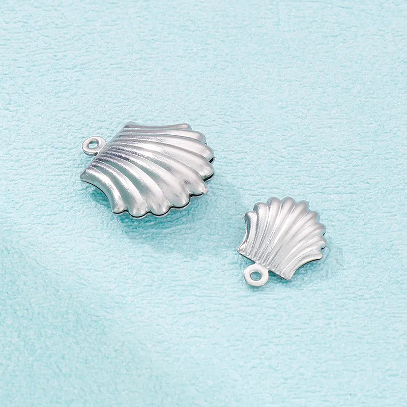 Simple Style Shell Stainless Steel Jewelry Accessories