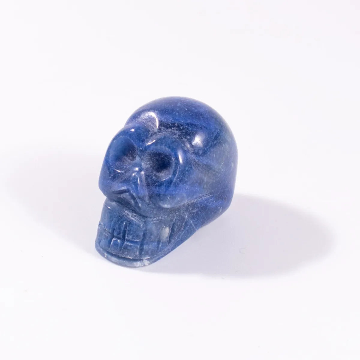 Simple Style Skull Gem Obsidian Ornaments Artificial Decorations