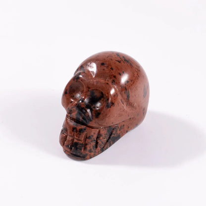 Simple Style Skull Gem Obsidian Ornaments Artificial Decorations