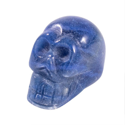 Simple Style Skull Gem Obsidian Ornaments Artificial Decorations