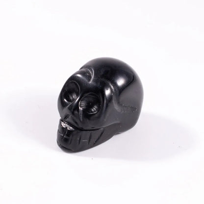 Simple Style Skull Gem Obsidian Ornaments Artificial Decorations