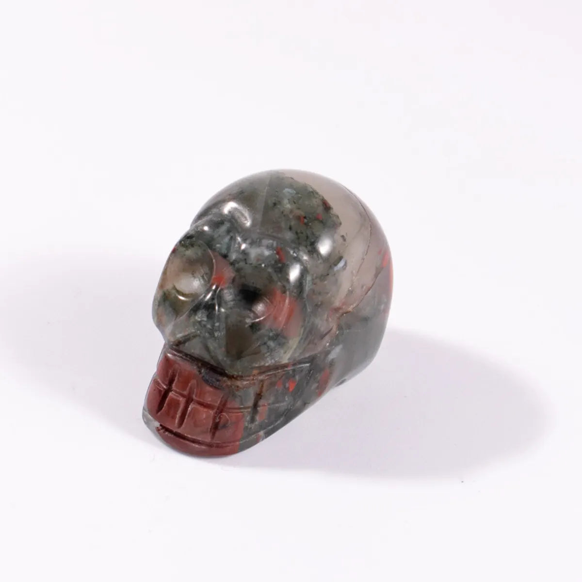 Simple Style Skull Gem Obsidian Ornaments Artificial Decorations