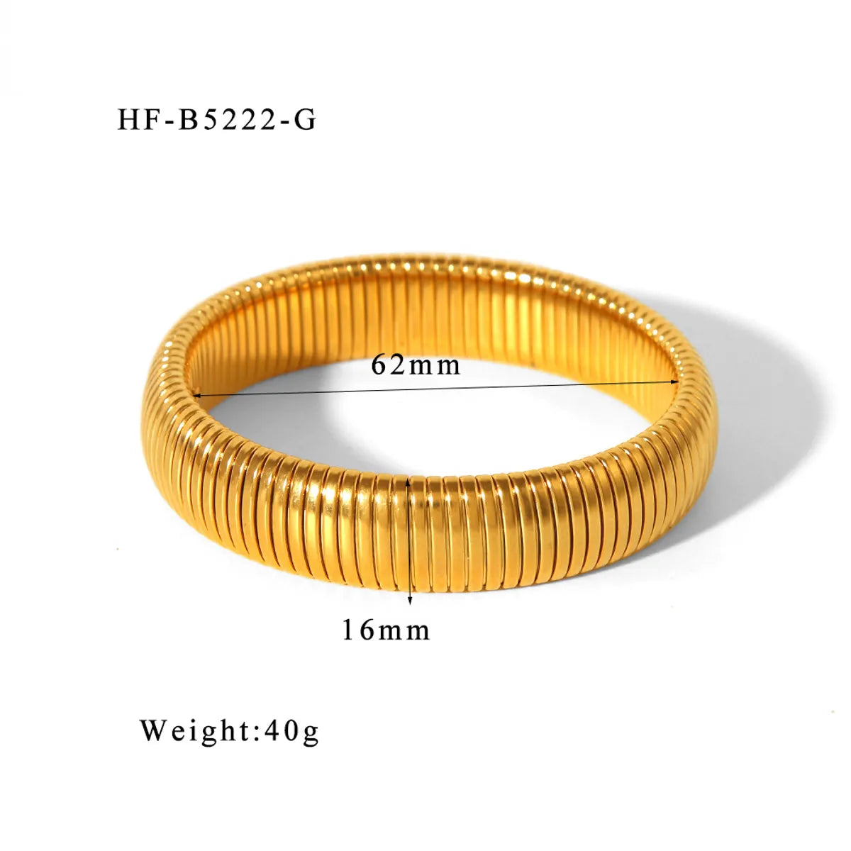 Simple Style Solid Color 304 Stainless Steel Wholesale Bangle