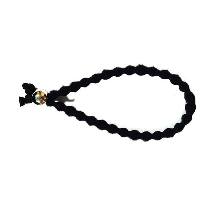 Simple Style Solid Color Abs Hair Tie