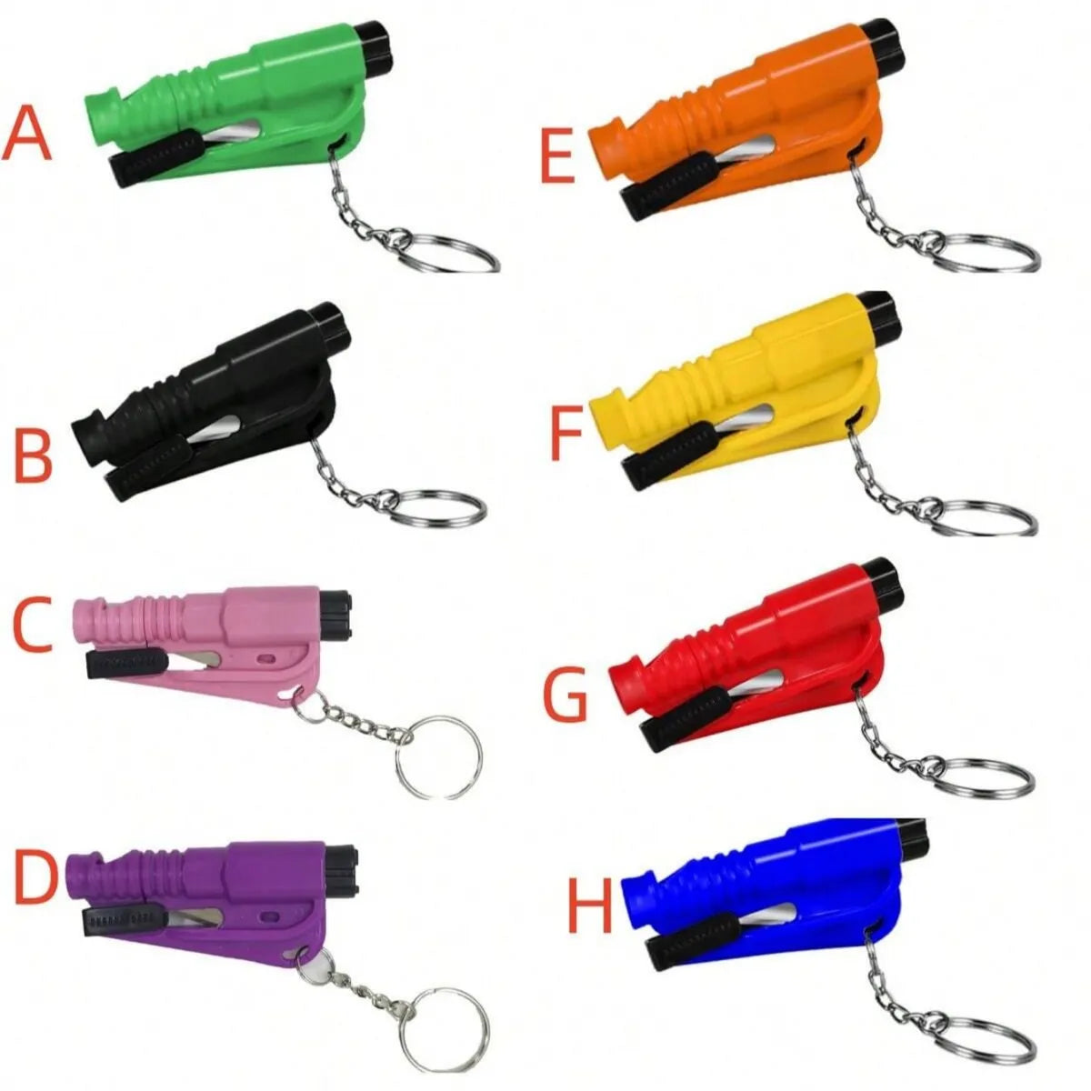 Simple Style Solid Color Alloy Bag Pendant Keychain