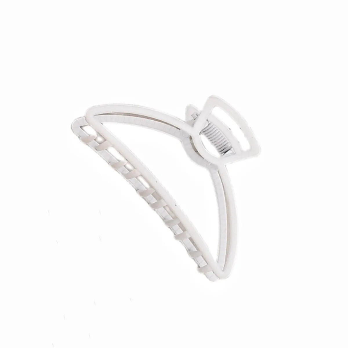 Women'S Simple Style Solid Color Alloy Plating Hair Claws