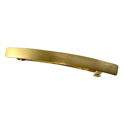 Simple Style Solid Color Alloy Plating Hair Clip