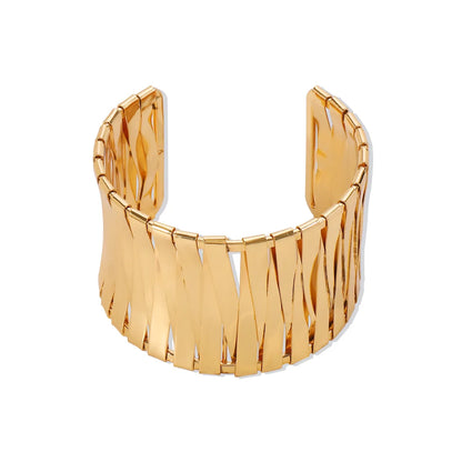 Simple Style Solid Color Alloy Women's Bangle