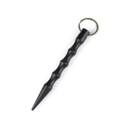 Simple Style Solid Color Aluminium Alloy Self-Defense Keychain