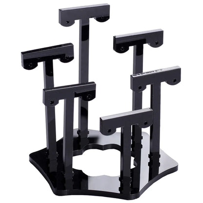 Simple Style Solid Color Arylic Jewelry Rack