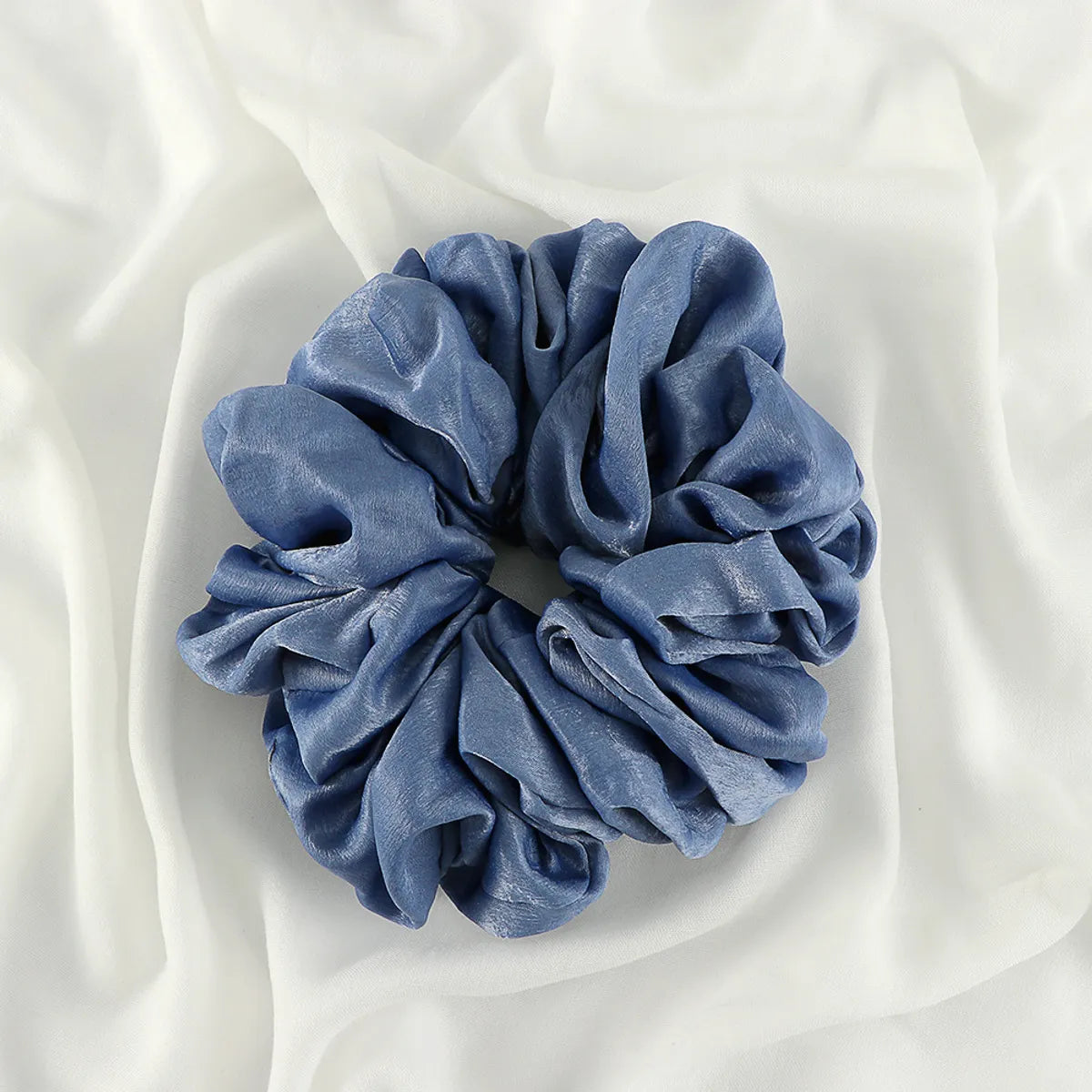 Simple Style Solid Color Chiffon Hair Tie