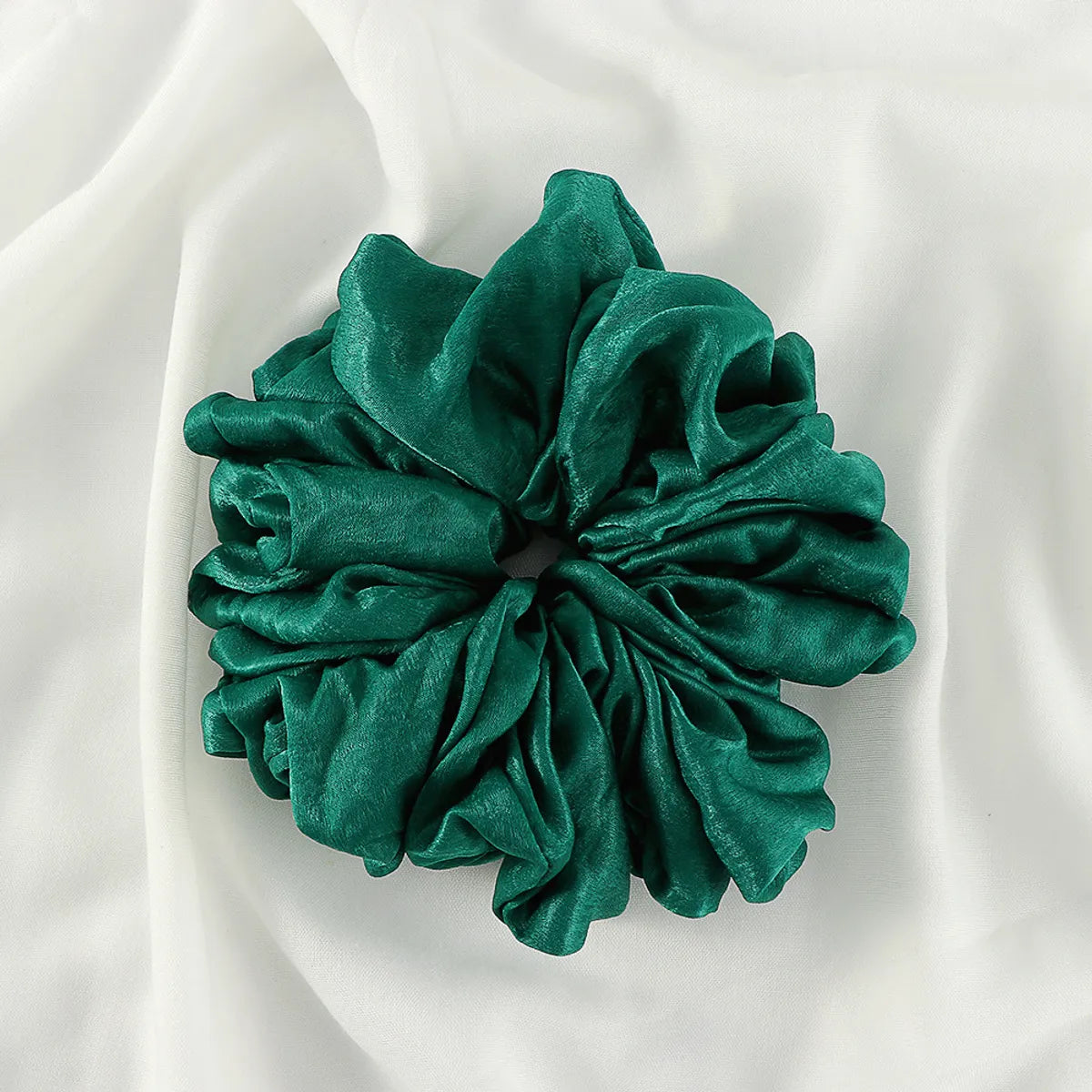 Simple Style Solid Color Chiffon Hair Tie