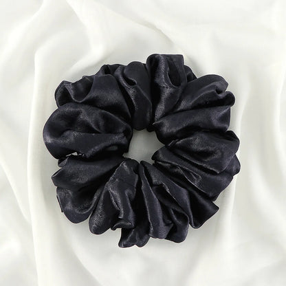 Simple Style Solid Color Chiffon Hair Tie