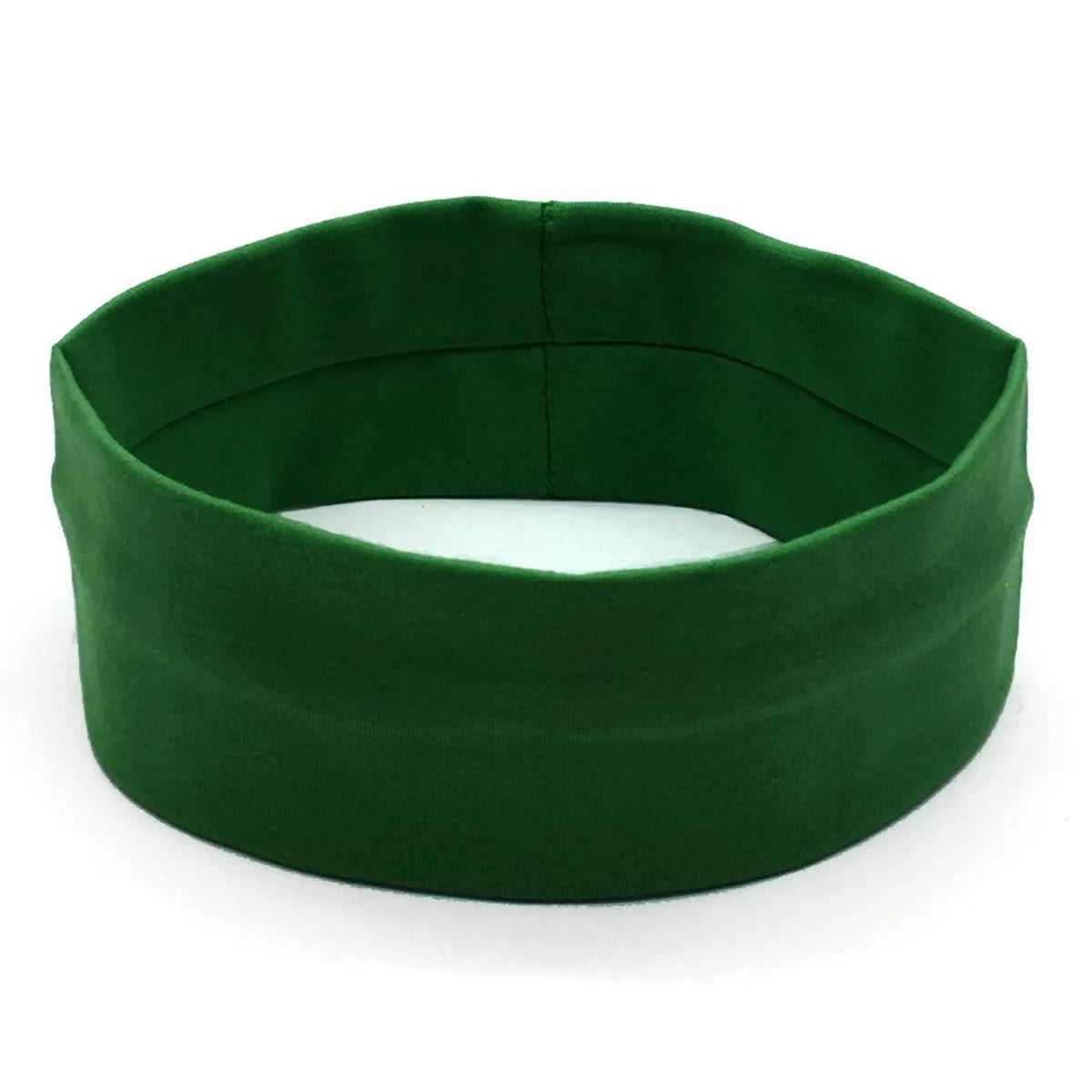 Women'S Simple Style Solid Color Cloth Braid Hair Band