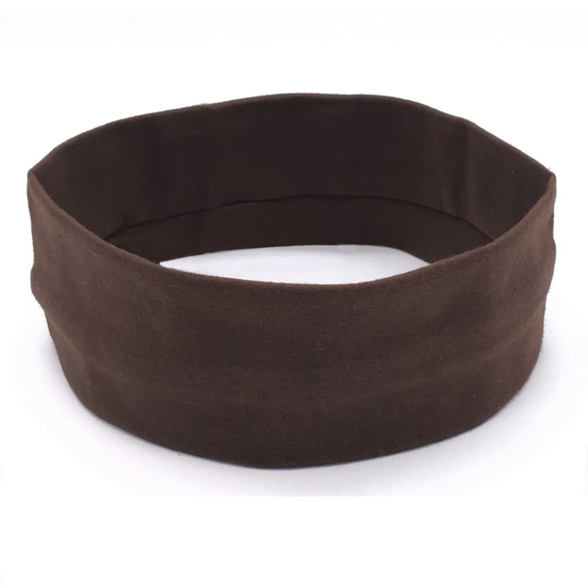 Women'S Simple Style Solid Color Cloth Braid Hair Band