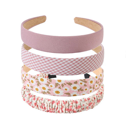 Simple Style Solid Color Cloth Hair Band 1 Piece