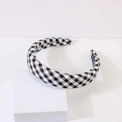 Simple Style Solid Color Cloth Hair Band 1 Piece