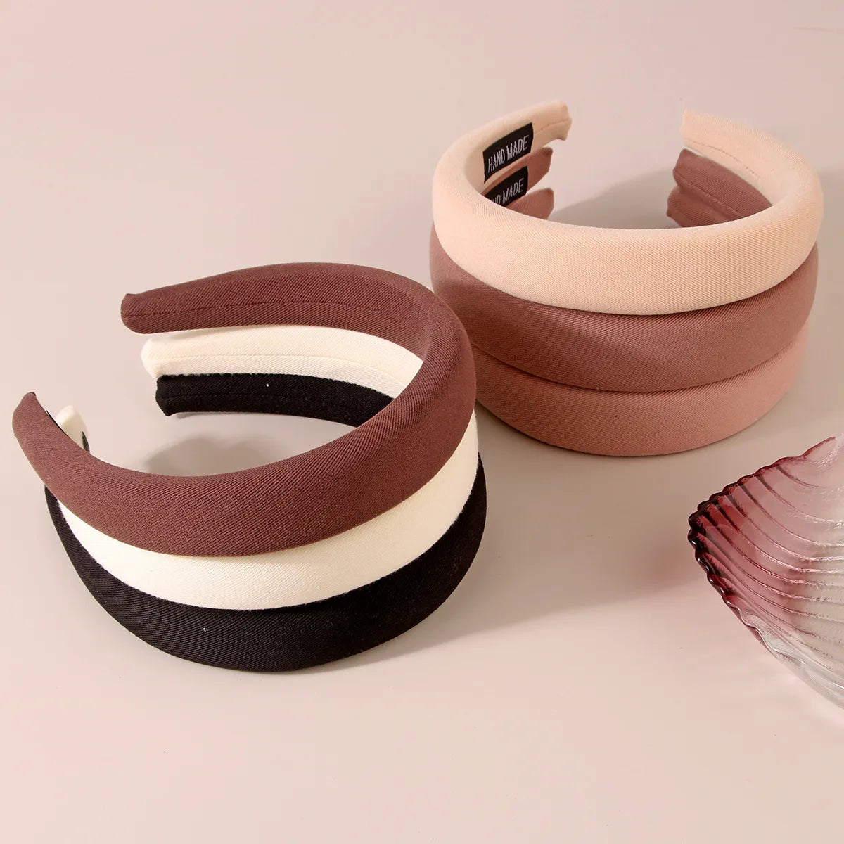 Simple Style Solid Color Cloth Hair Band 1 Piece