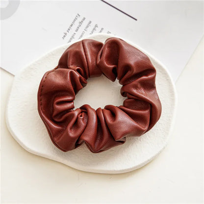 Simple Style Solid Color Cloth Hair Tie 1 Piece