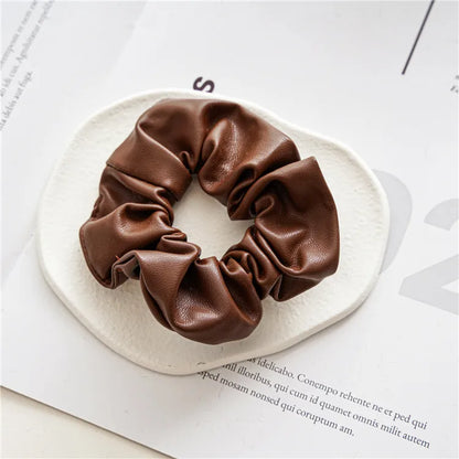 Simple Style Solid Color Cloth Hair Tie 1 Piece