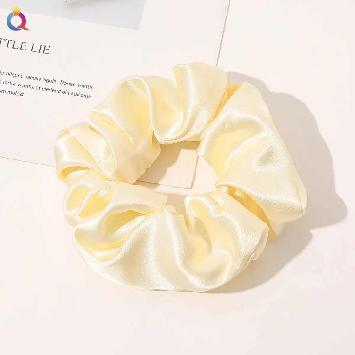 Simple Style Solid Color Cloth Hair Tie 1 Piece