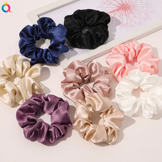 Simple Style Solid Color Cloth Hair Tie 1 Piece