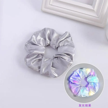 Women'S Simple Style Solid Color Cloth Hair Tie