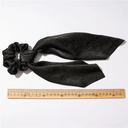 Simple Style Solid Color Cloth Hair Tie