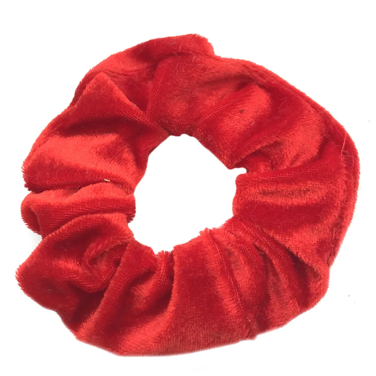 Simple Style Solid Color Cloth Hair Tie