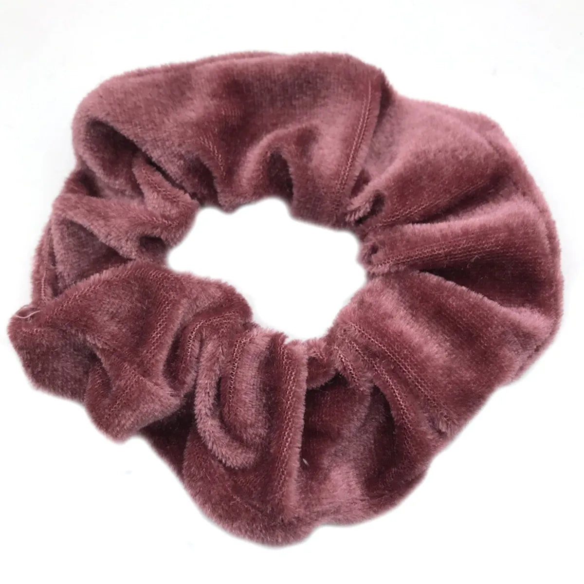 Simple Style Solid Color Cloth Hair Tie