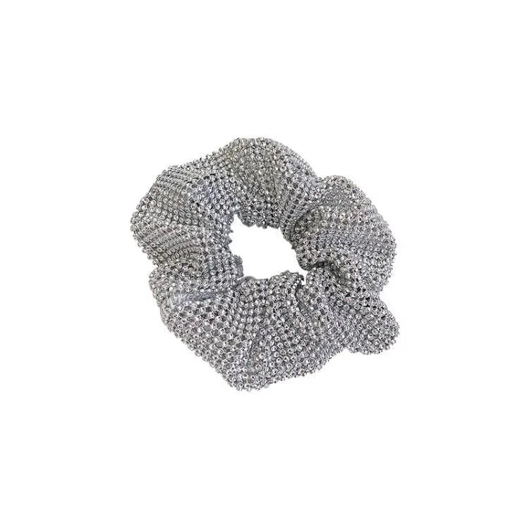 Simple Style Solid Color Cloth Handmade Hair Tie