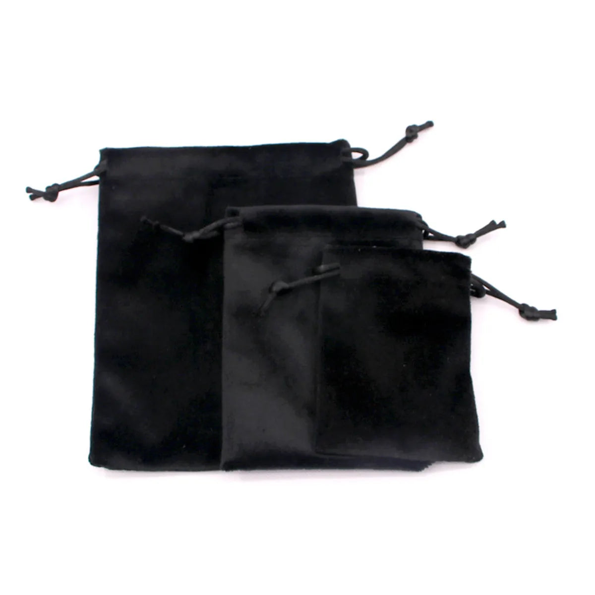 Simple Style Solid Color Cloth Jewelry Packaging Bags