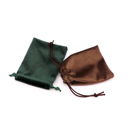 Simple Style Solid Color Cloth Jewelry Packaging Bags