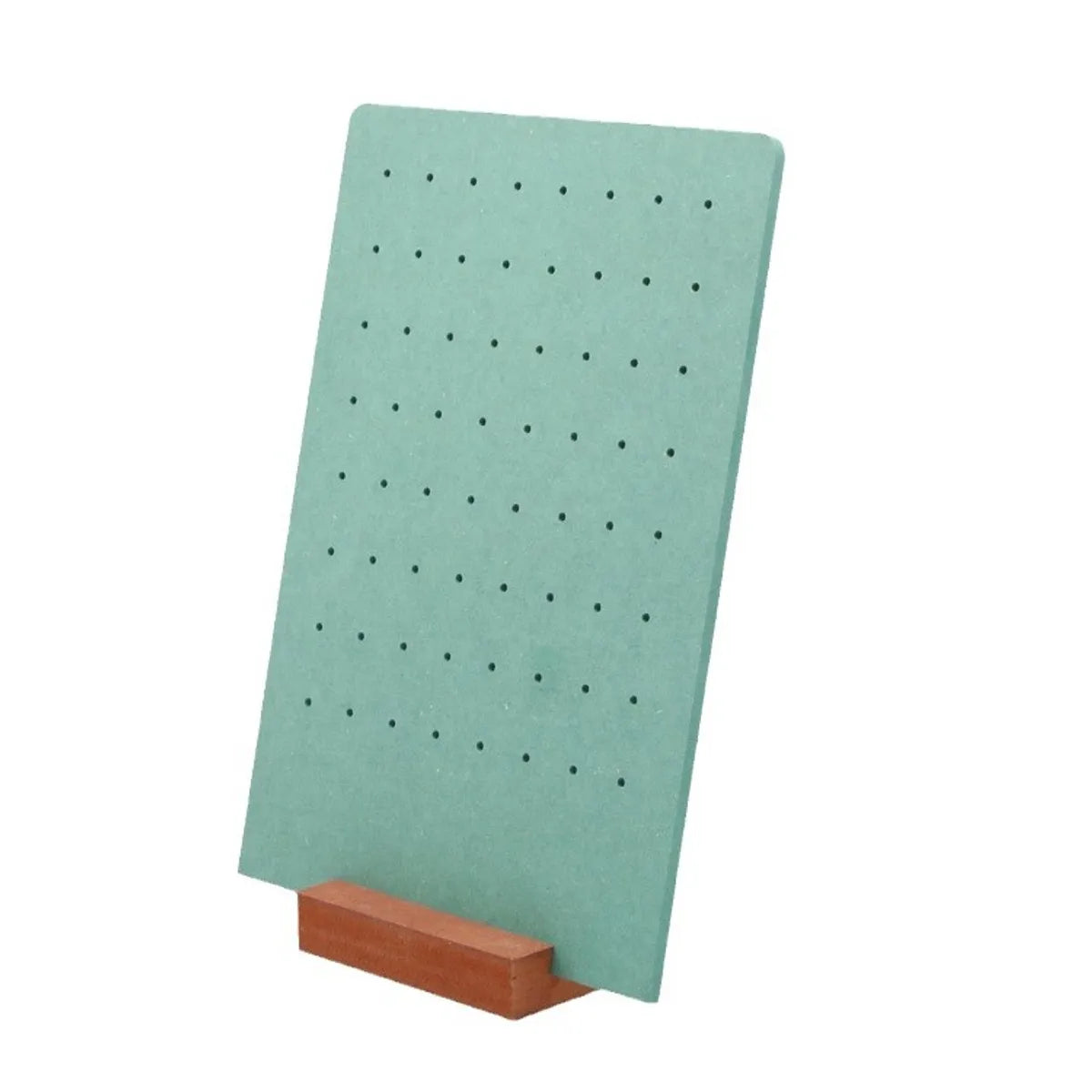 Simple Style Solid Color Diatom Plate Jewelry Rack