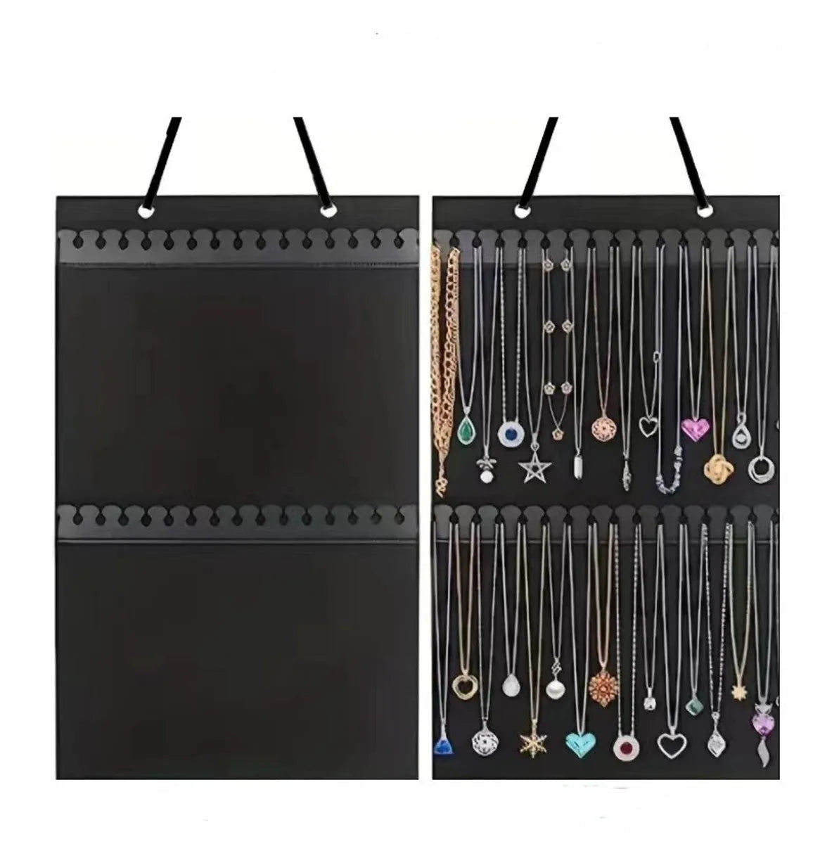 Simple Style Solid Color Nonwoven Jewelry Display Jewelry Rack